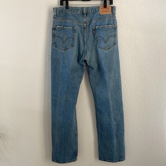 Levi’s 559 34x33 Men’s Relaxed Straight Light Wash Jeans - Picture 2 of 7